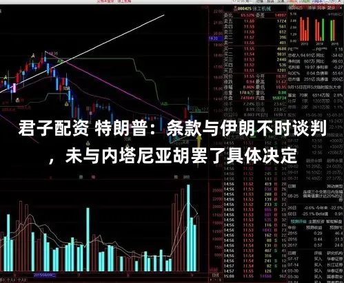 君子配资 特朗普：条款与伊朗不时谈判，未与内塔尼亚胡罢了具体决定