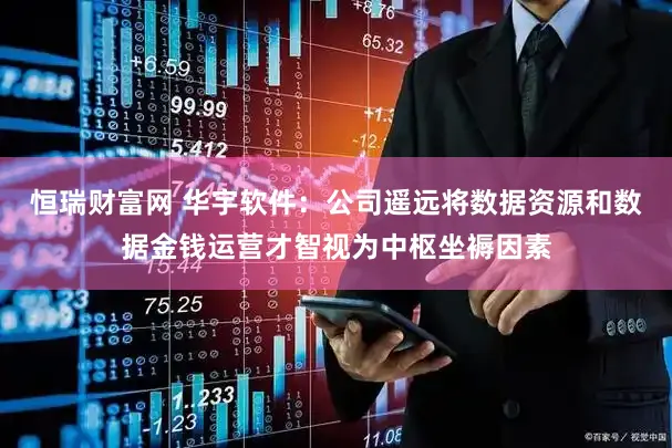 恒瑞财富网 华宇软件：公司遥远将数据资源和数据金钱运营才智视为中枢坐褥因素